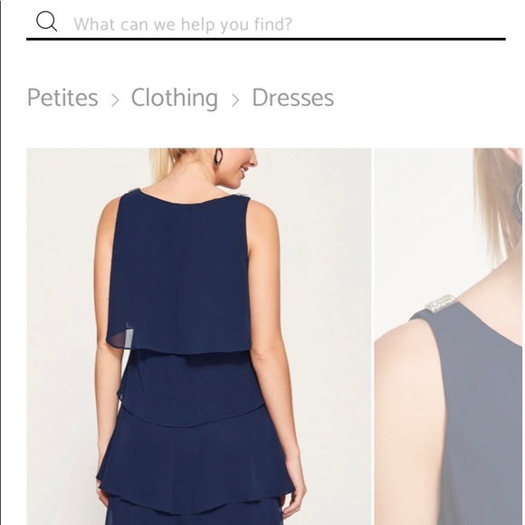 Laura Crystal Detail Tiered Chiffon Sleeveless Dress - Picture 4 of 4